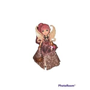 EVER AFTER HIGH C.A. Cupid Thronecoming Doll With Wings & Mask 2013 Mattel.